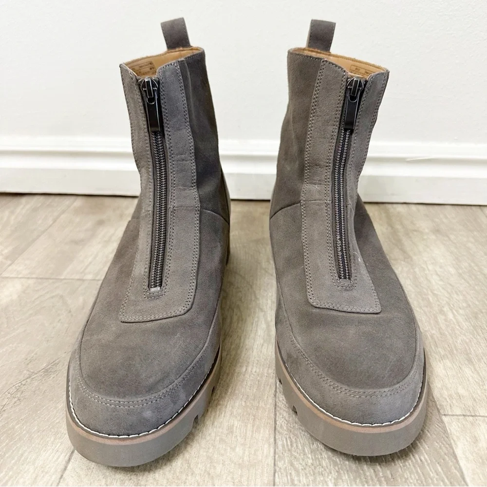 Vionic Gray Ankle Boots - Picture 2 of 7